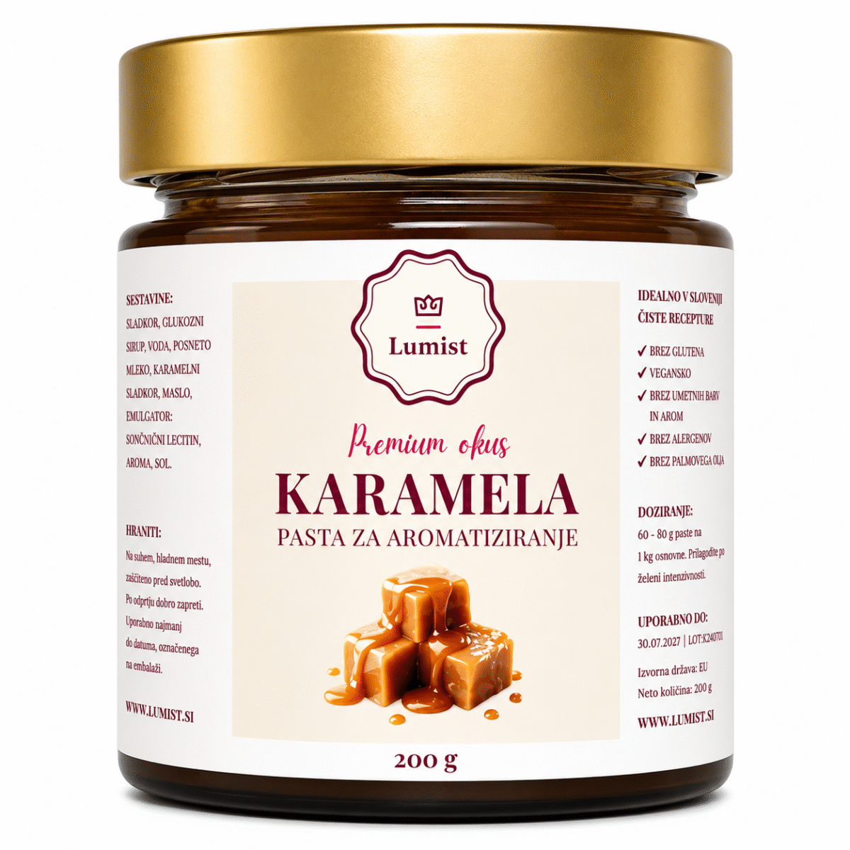 Pasta karamela 200 g
