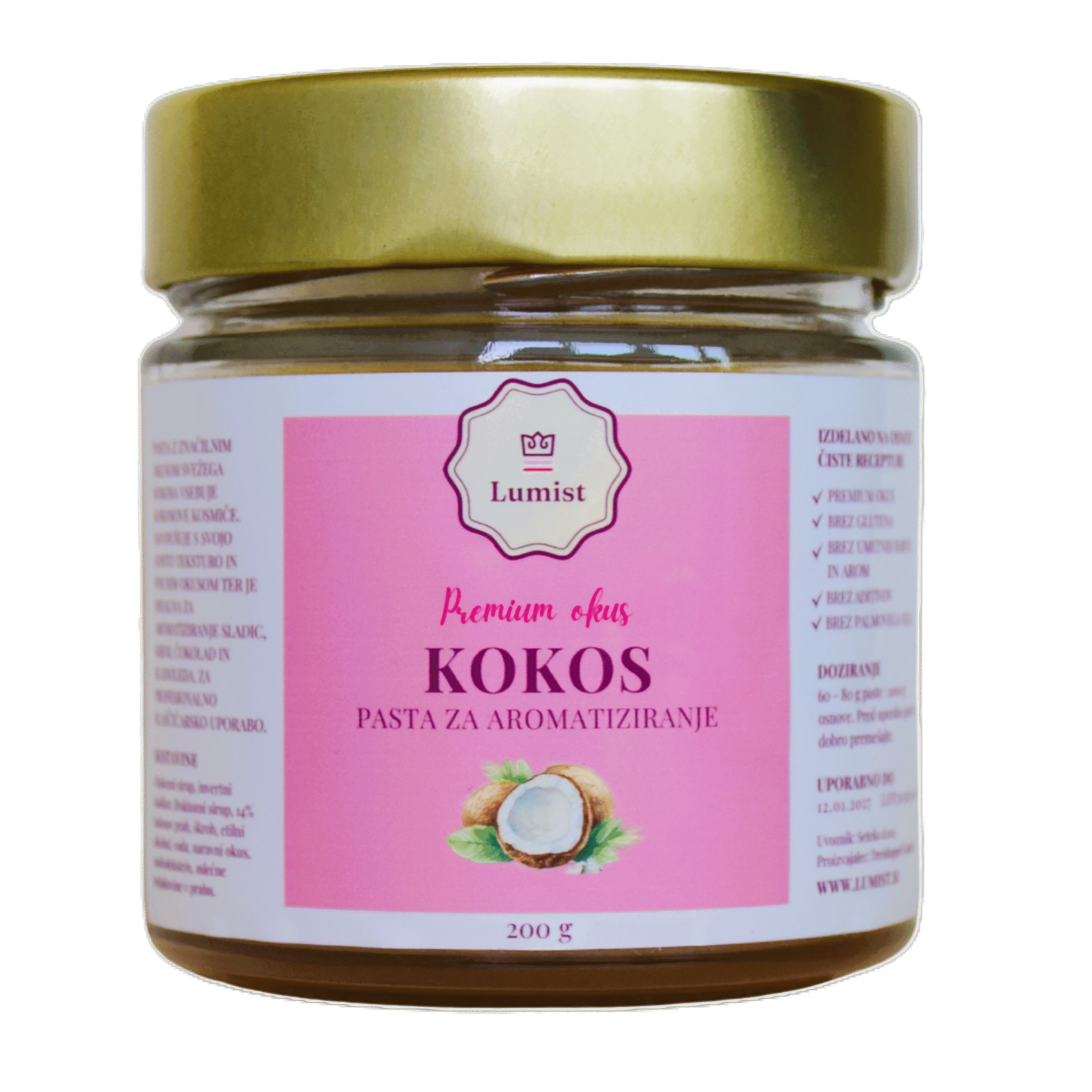 Pasta Kokos 200 g