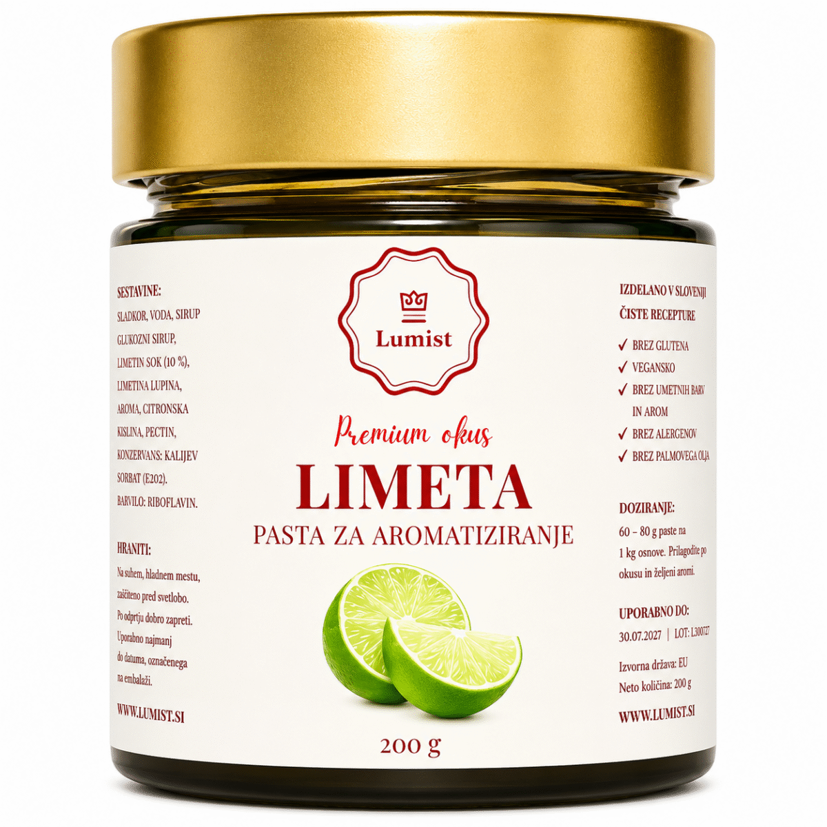 Pasta Limeta 200 g