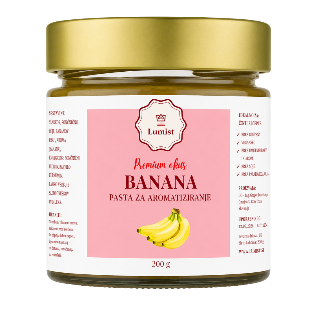 Pasta Banana, 50 % sadne pulpe<span> - </span>200g