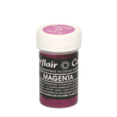 Jedilne barve Sugarflair , Magenta 25 g
