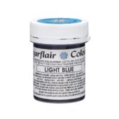 Jedilne barve Sugarflair, Svetlo modra 35g