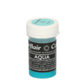 Jedilne barve Sugarflair, Turkizno modra 25 g
