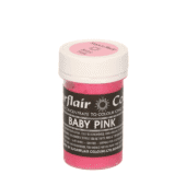 Jedilne barve Sugarflair, Baby pink, 25 g