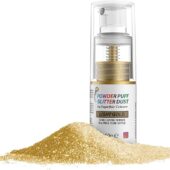 Jedilna barva v prahu, sprej Light gold 10g