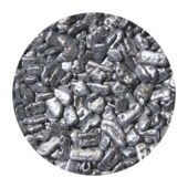 Čokoladni kamenčki, srebrni, 50 g